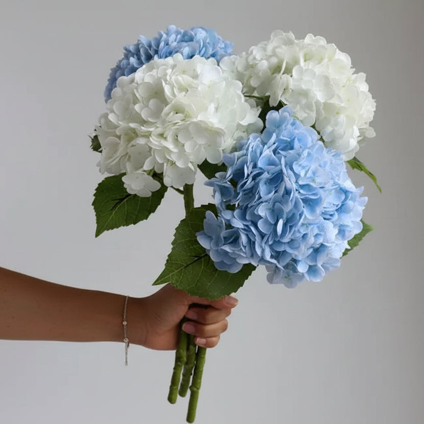 Blue Hydrangea Real Touch Stem - Coming Soon