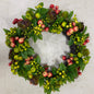Green & Red Fruit Wreath – Coming Soon